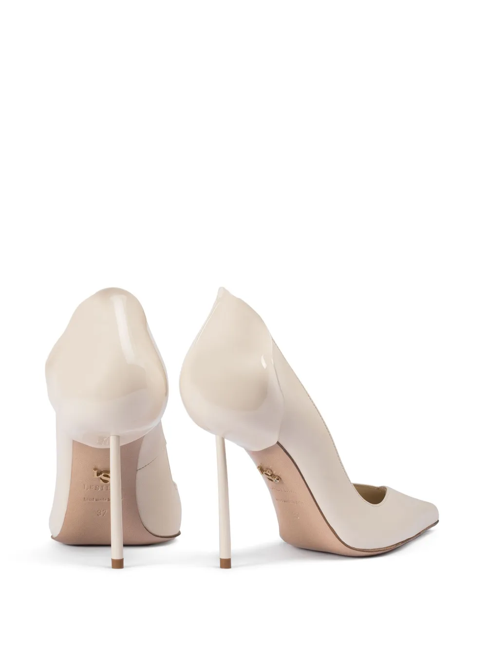 Le Silla 100 mm Petalo pumps Beige