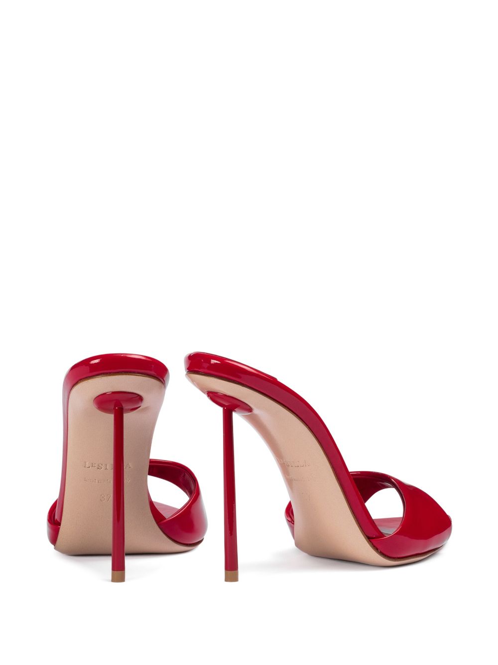 Le Silla 120mm Bella mules Red