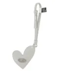 Diesel heart bag charm - Silver