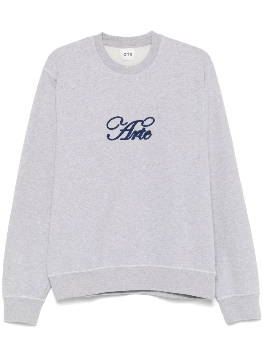 Arte Antwerp Sweater met logo Grijs