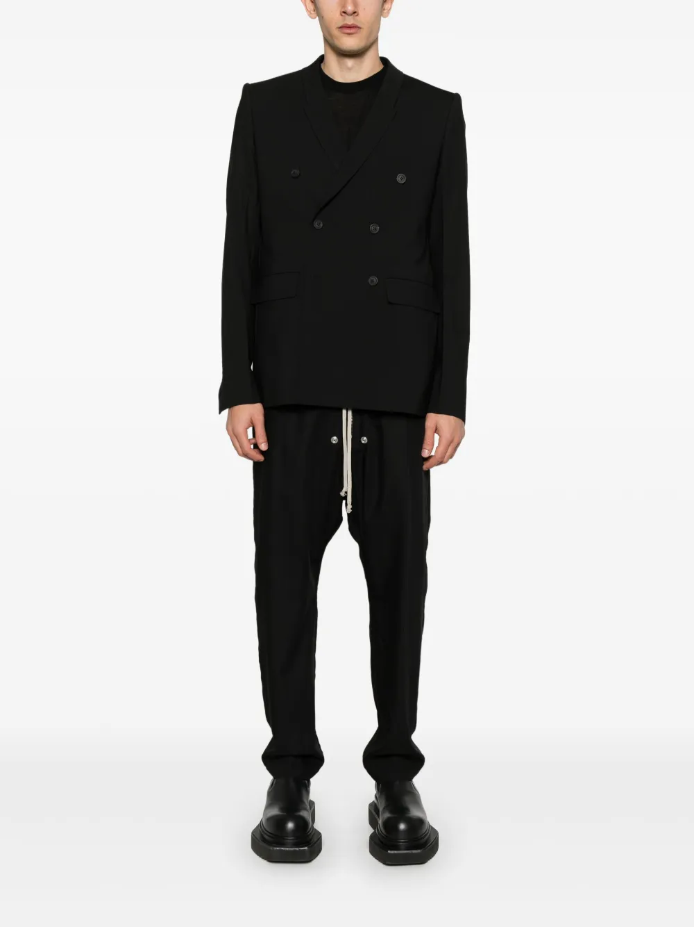 Rick Owens JMF blazer - Zwart