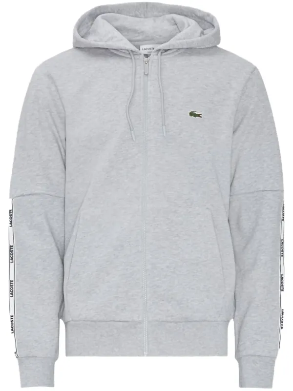 Lacoste フリース ジップパーカー | グレー | FARFETCH JP