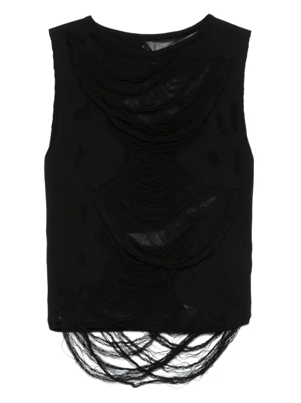 MM6 タンクトップ　マルジェラ　maison margiela MM6 Maison Margiela タンクトップ | ホワイト | FARFETCH JP