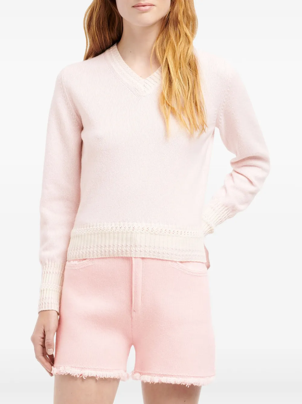Barrie Kasjmier trui Roze