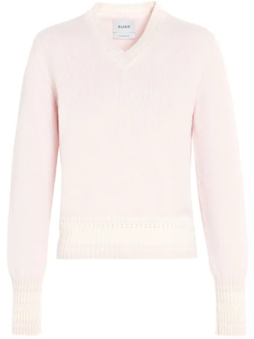 Barrie pull en cachemire - Rose - Barrie - Modalova