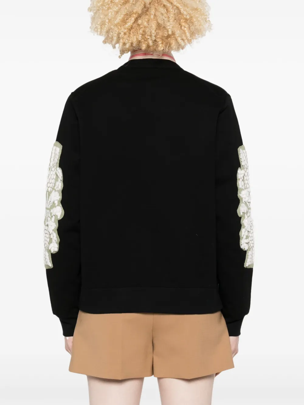 Barrie Vest met geborduurd logo Zwart