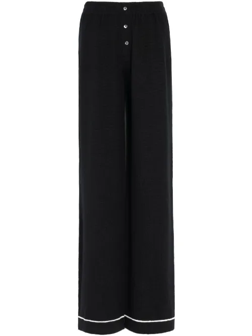 Barrie pantalon Ultra-Fine - Noir - Barrie - Modalova