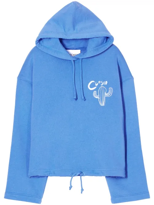 Closed hoodie en coton - Bleu - Closed - Modalova