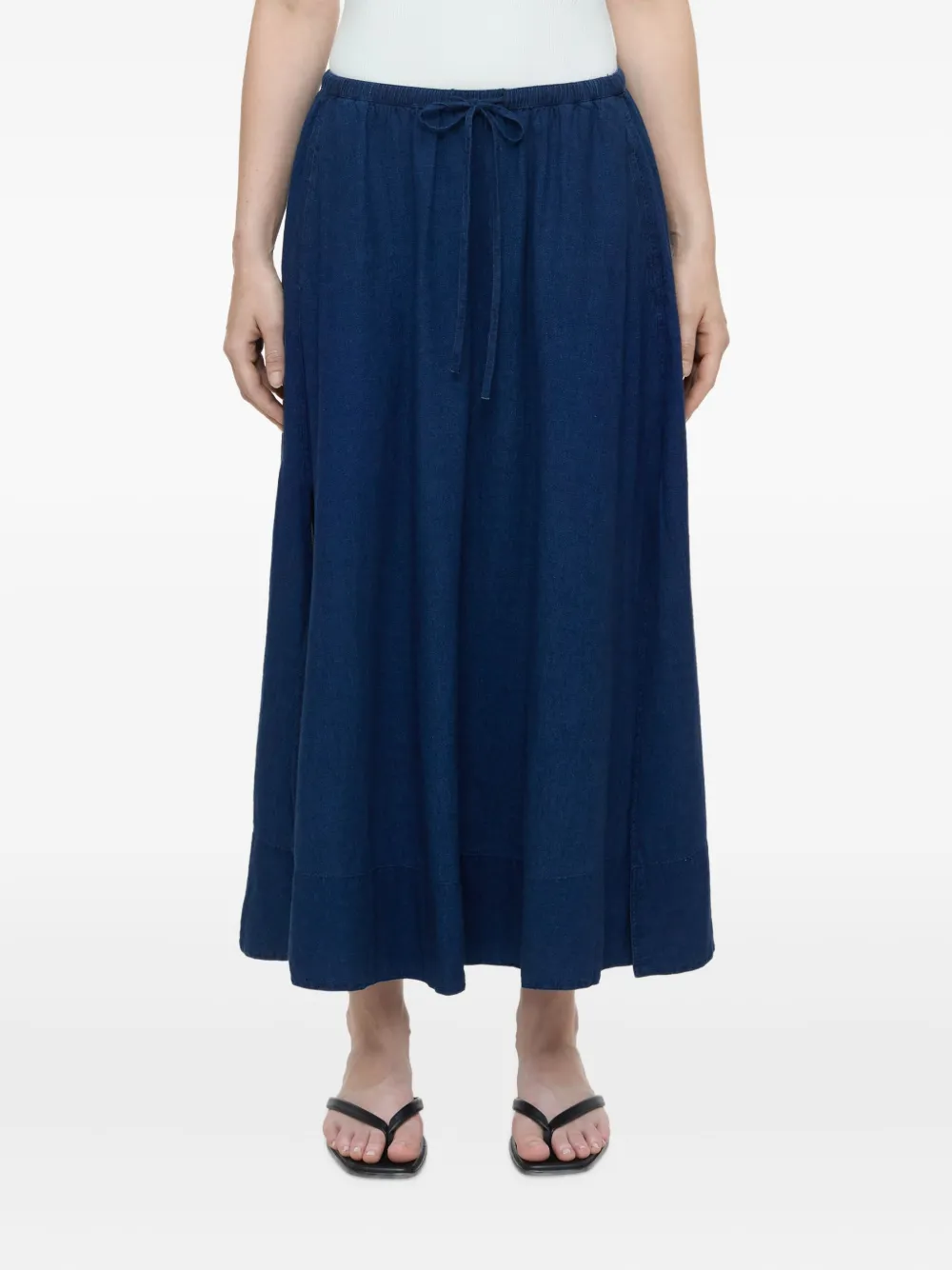 Closed Rok met split - Blauw