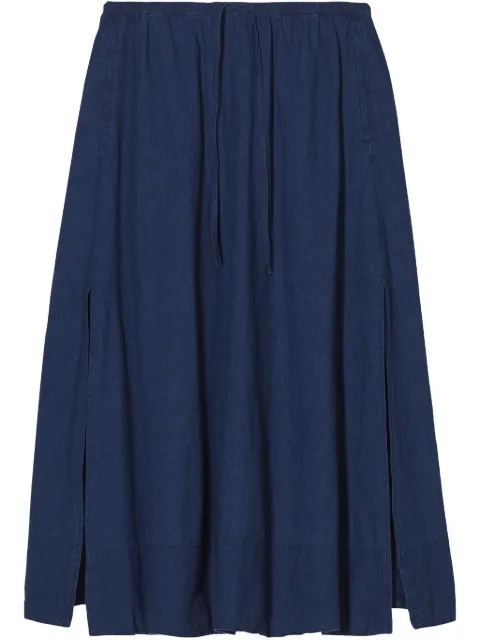 Closed falda midi con abertura