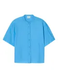 Closed cotton shirt - Blue