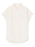 Closed linen shirt - Neutrals