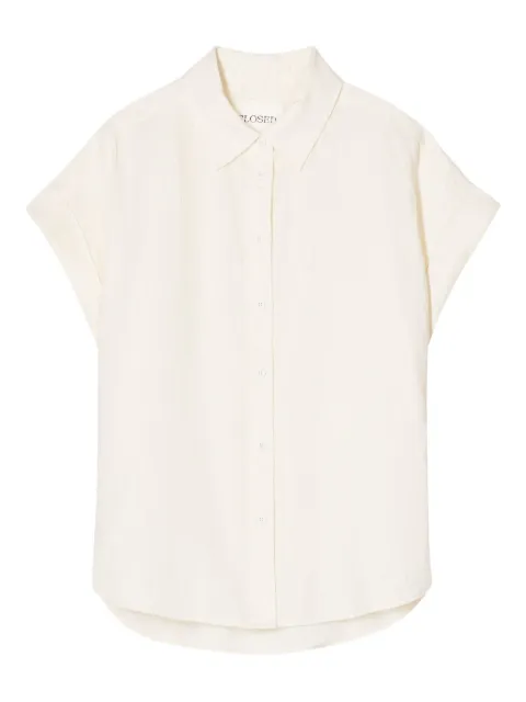 Closed linen shirt