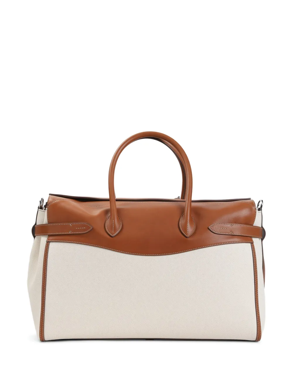 Ralph Lauren Purple Label two-tone tote bag - Beige