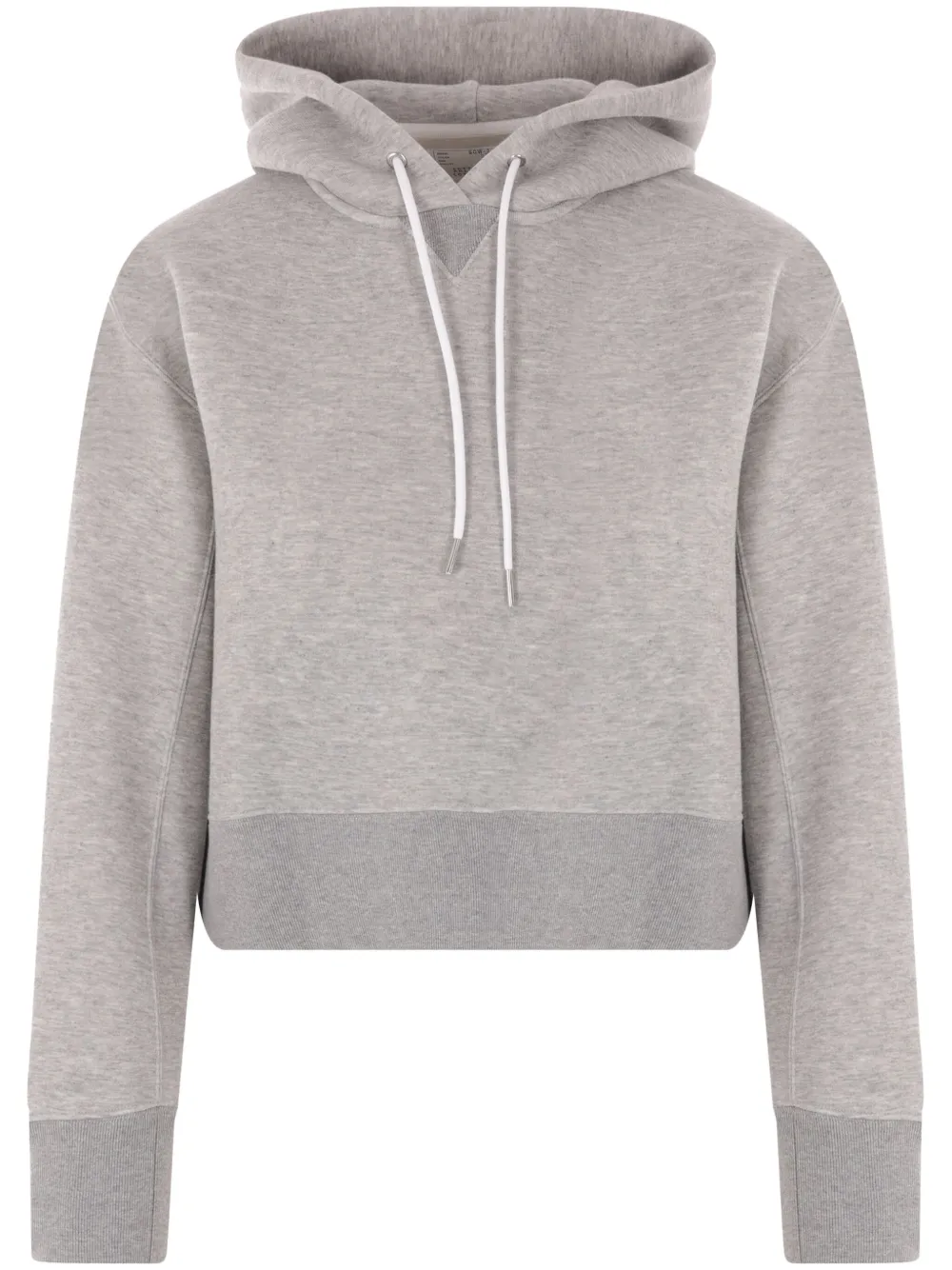 Sacai Hoodie met gemêleerd-effect Grijs