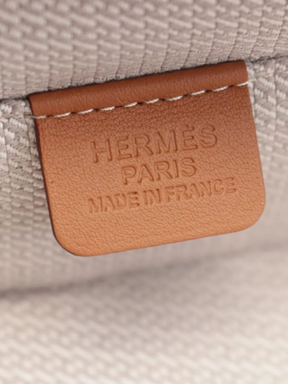 Hermès Pre-Owned 2024 Toile and Taurillon Regate Quadrige RMS Cabin Suitcase reistas - Bruin