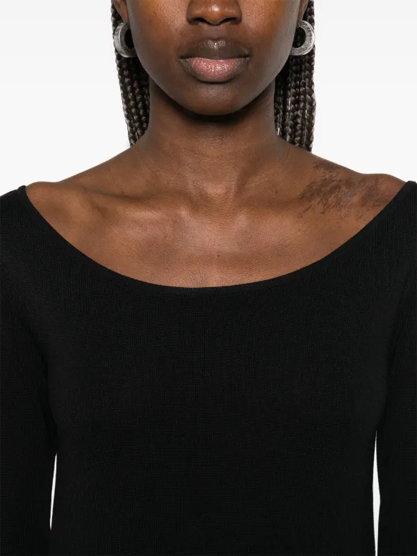 Róhe オフショルダー ニットドレス