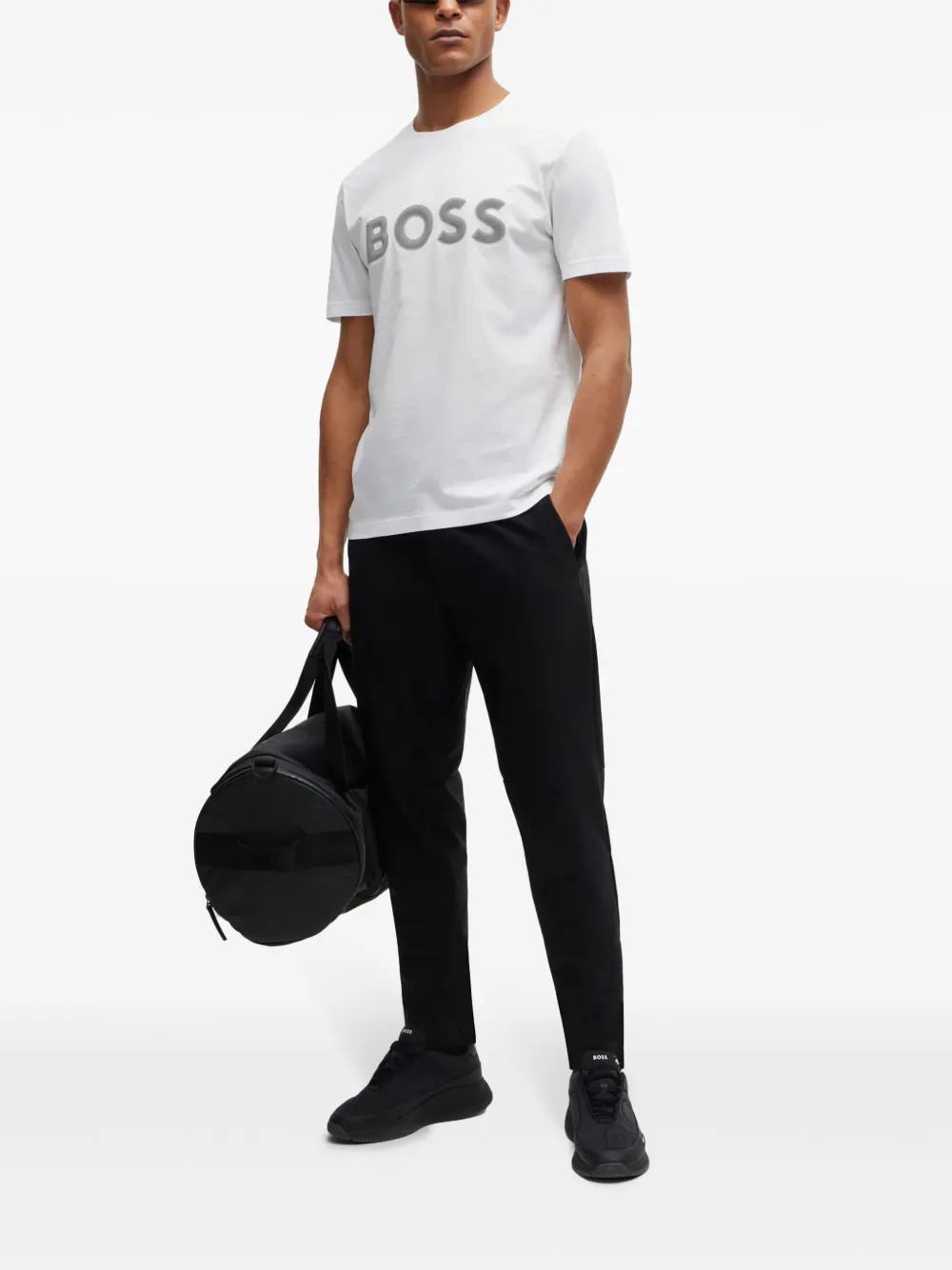 BOSS playera con logo texturizado | Playeras | Image 2
