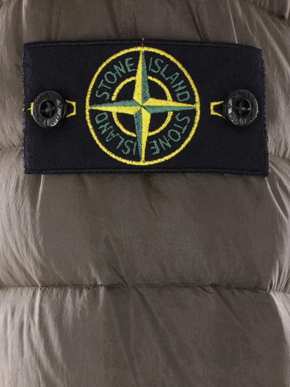 Stone Island Gewatteerd jack Groen