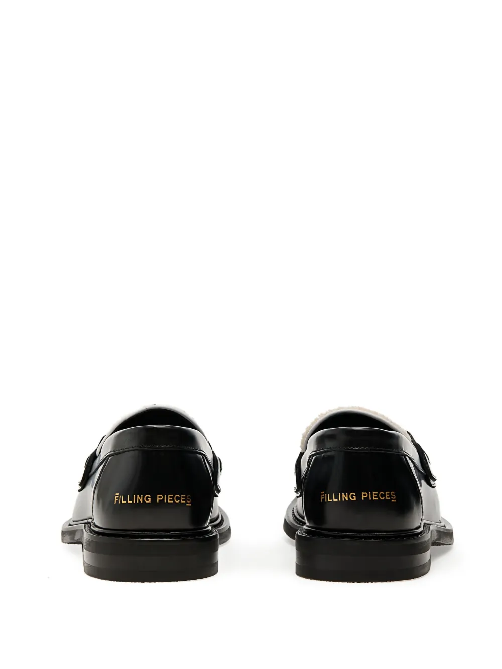 Filling Pieces Bonsai embroidered loafers Black