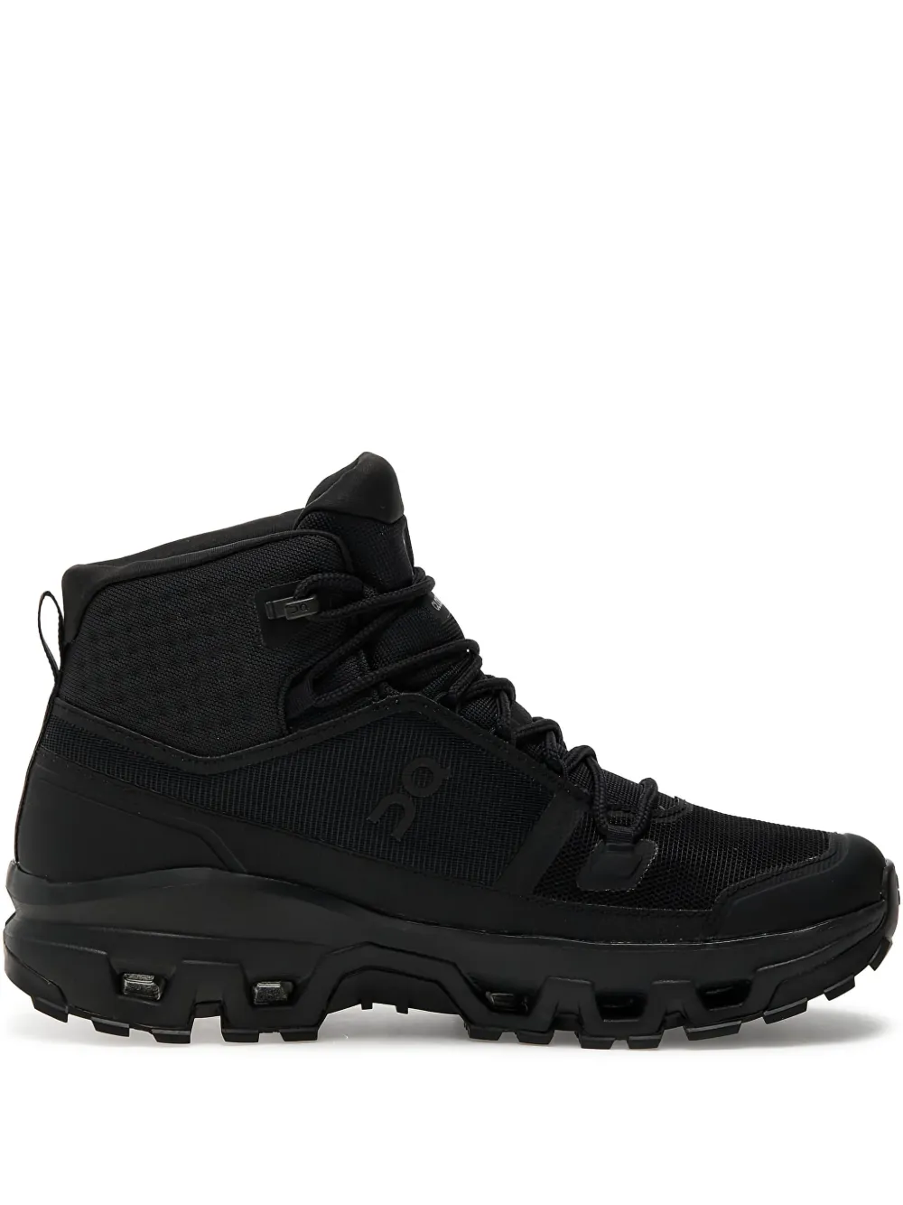 On Running logo-print sneakers Black