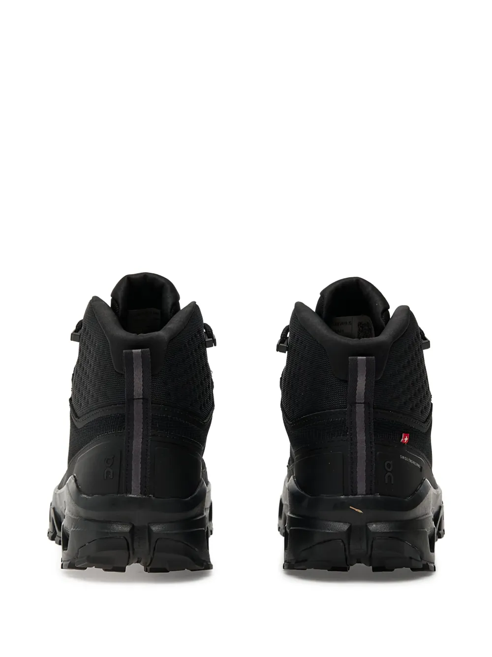On Running logo-print sneakers Black