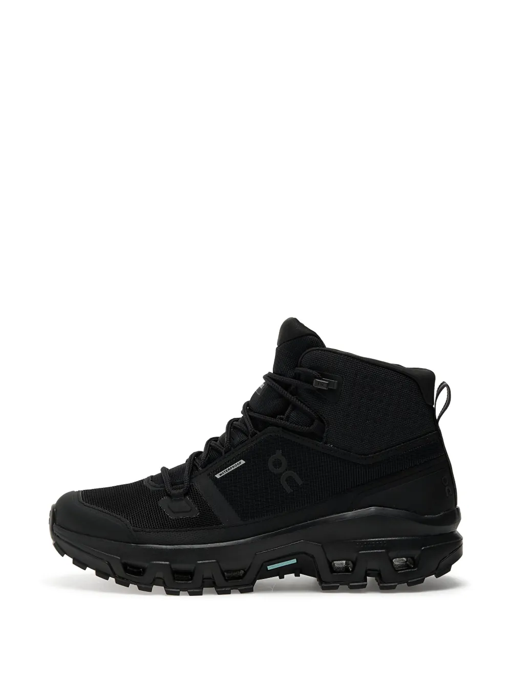 On Running logo-print sneakers Black