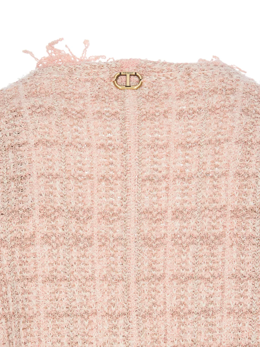 TWINSET Jack met franje afwerking Roze
