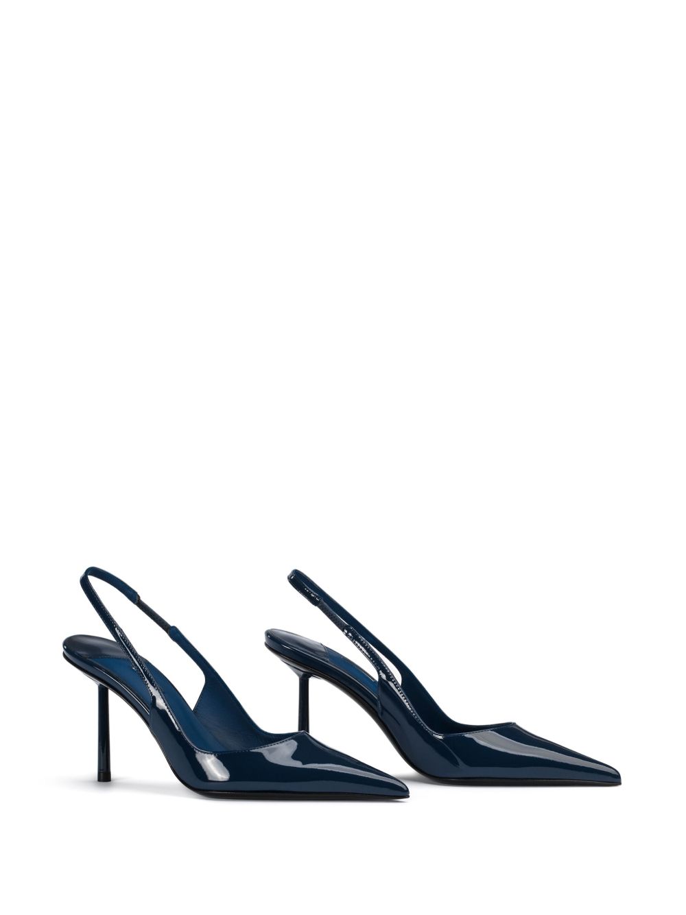 Le Silla 80mm Bella slingback pumps - Blauw