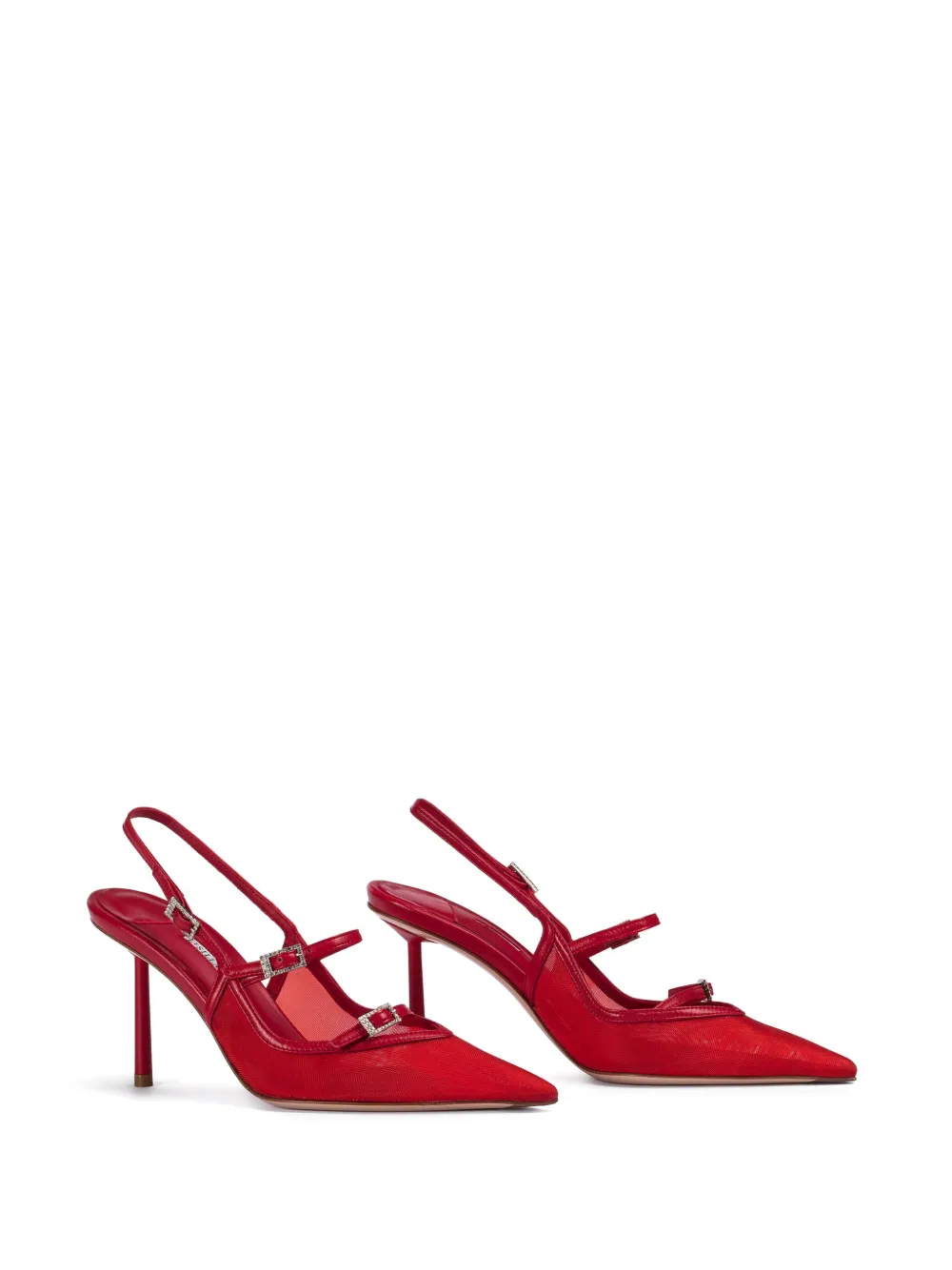 Le Silla 80mm Morgana slingback pumps Red