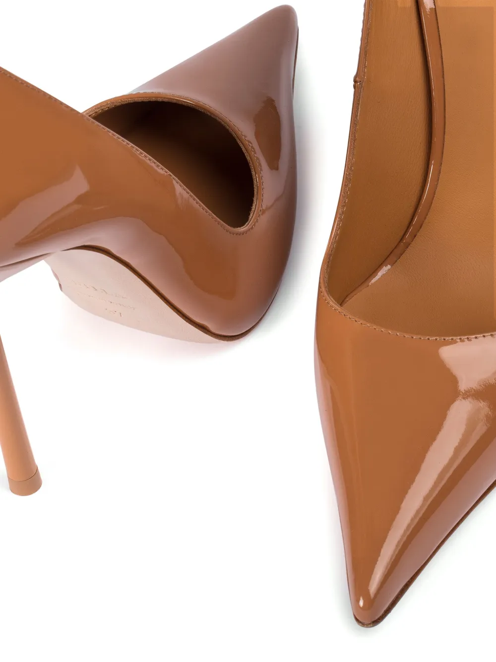 Le Silla 120mm Bella pumps Brown