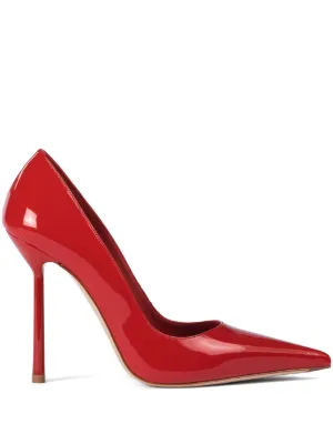 Z&L Fashion Stiletto Décolleté Donna In Pelle Scamosciata Rossa, Punta Aperta, Fiocco Caviglia Rimovibile