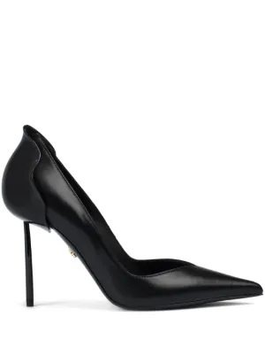 DRIES VAN NOTEN レザーパンプス | ブラック | FARFETCH JP
