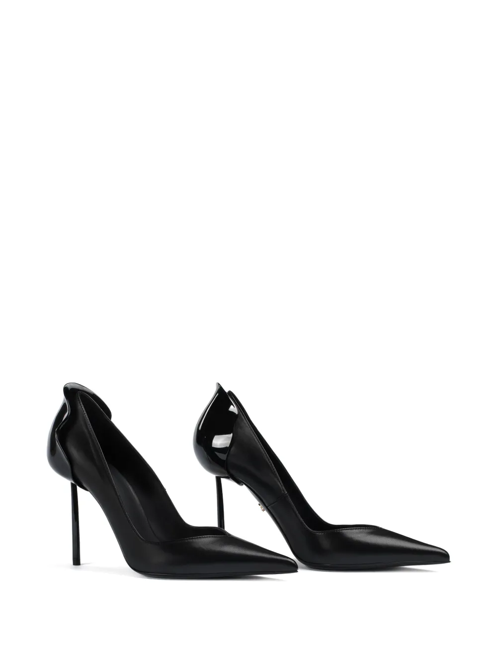 Le Silla 100 mm Petalo pumps - Zwart