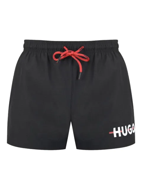 HUGO short de bain à logo imprimé