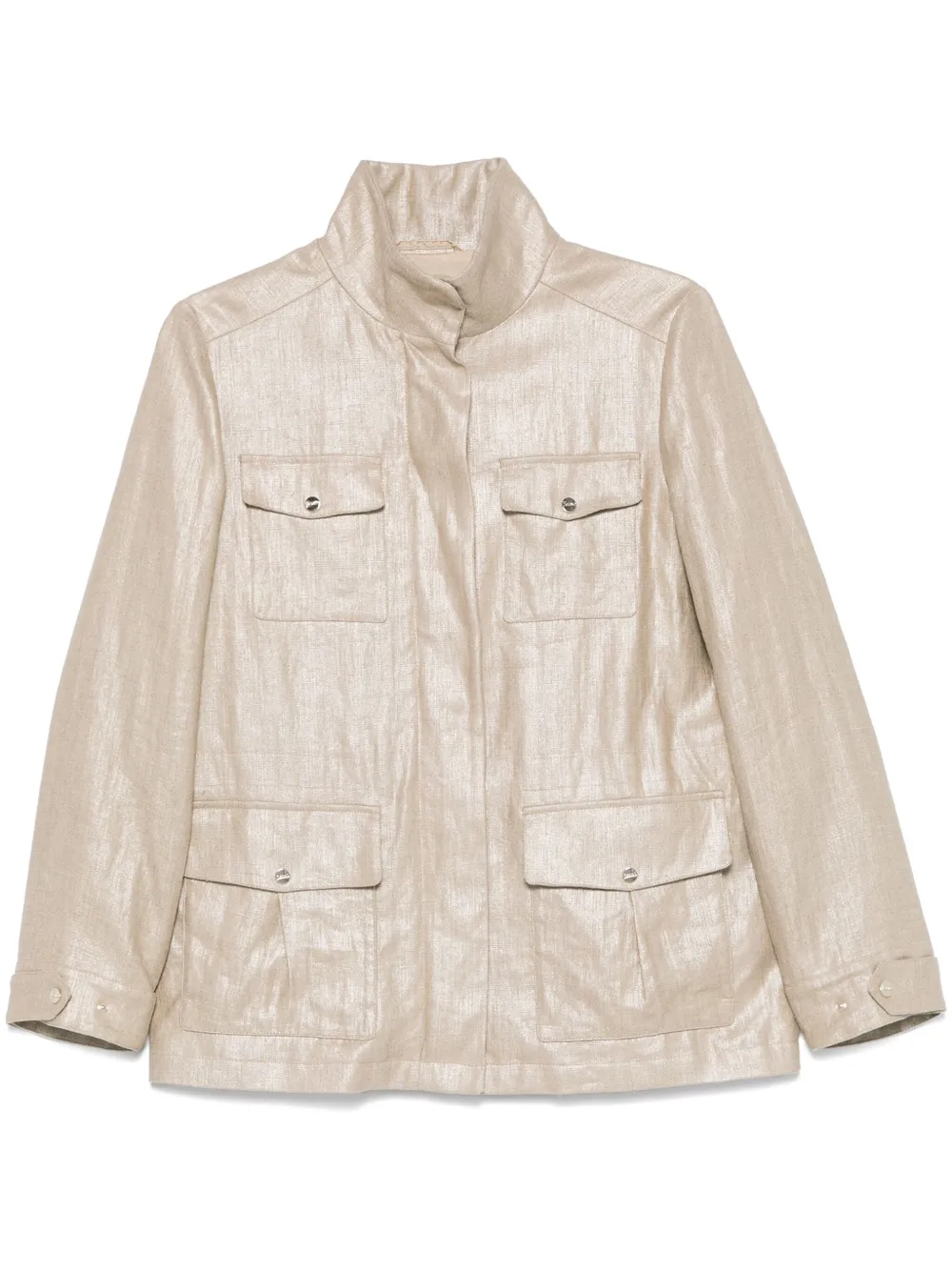 Herno linen jacket | Neutrals | Image 1