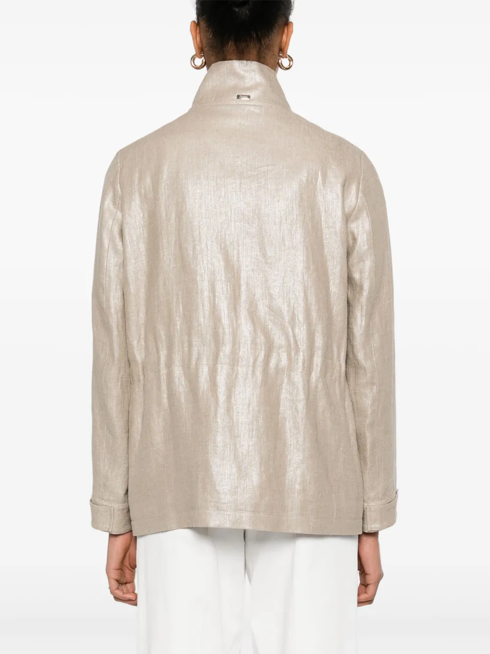 Herno Linnen jack Beige