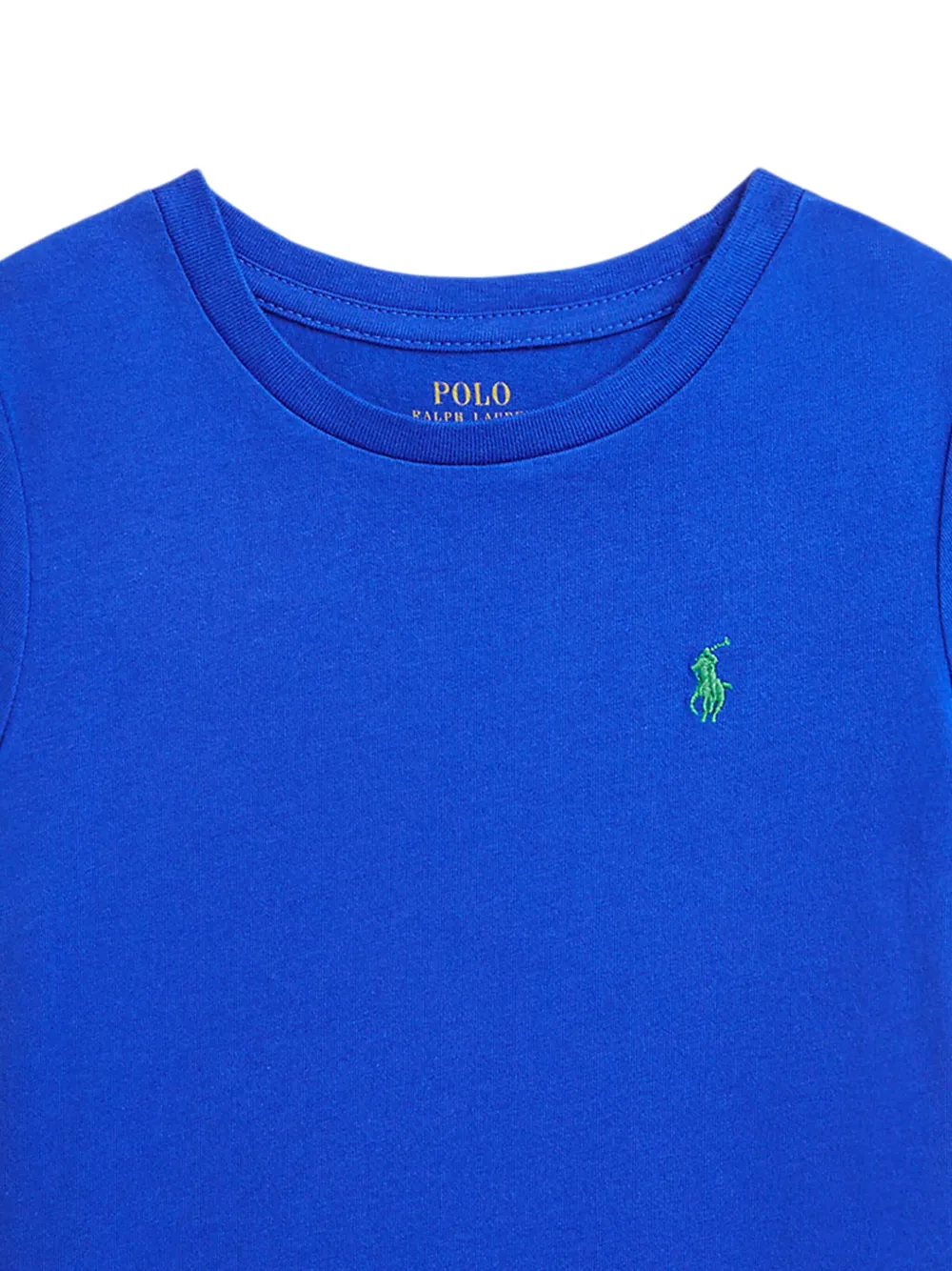 POLO RALPH LAUREN KIDS T-shirt met borduurwerk Blauw