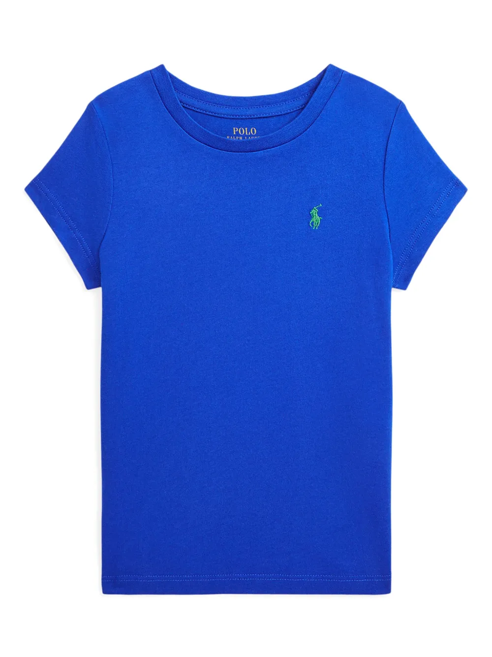 POLO RALPH LAUREN KIDS T-shirt met borduurwerk Blauw