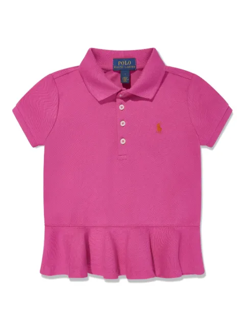 POLO RALPH LAUREN KIDS Polo Pony-embroidered polo top