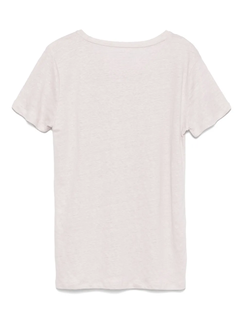 Majestic Filatures mélange T-shirt - Roze