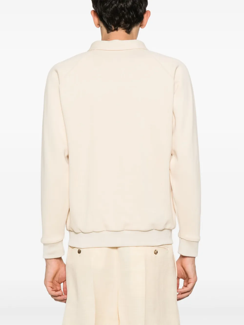 Valentino Garavani Piqué bomberjack Beige