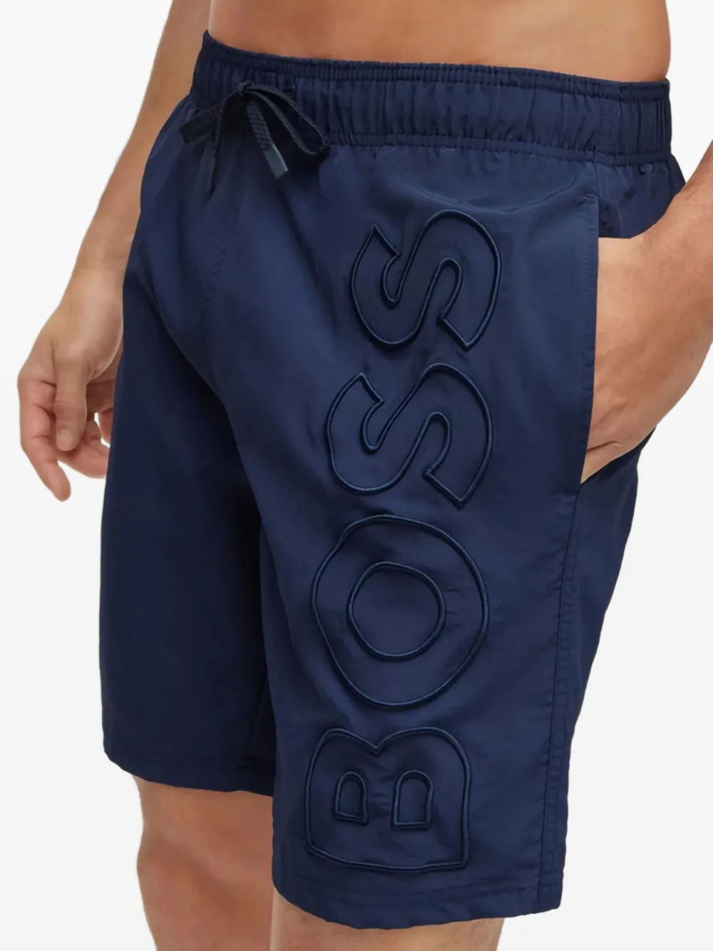 BOSS Whale swim shorts - Blauw