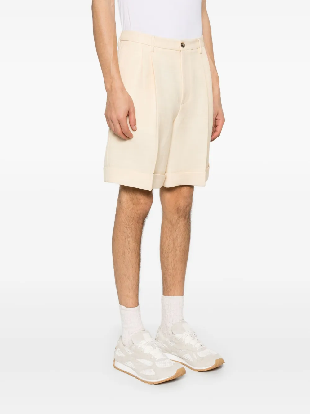 Valentino Garavani Shorts met textuur Beige
