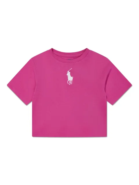 POLO RALPH LAUREN KIDS Polo Pony-embroidered T-shirt
