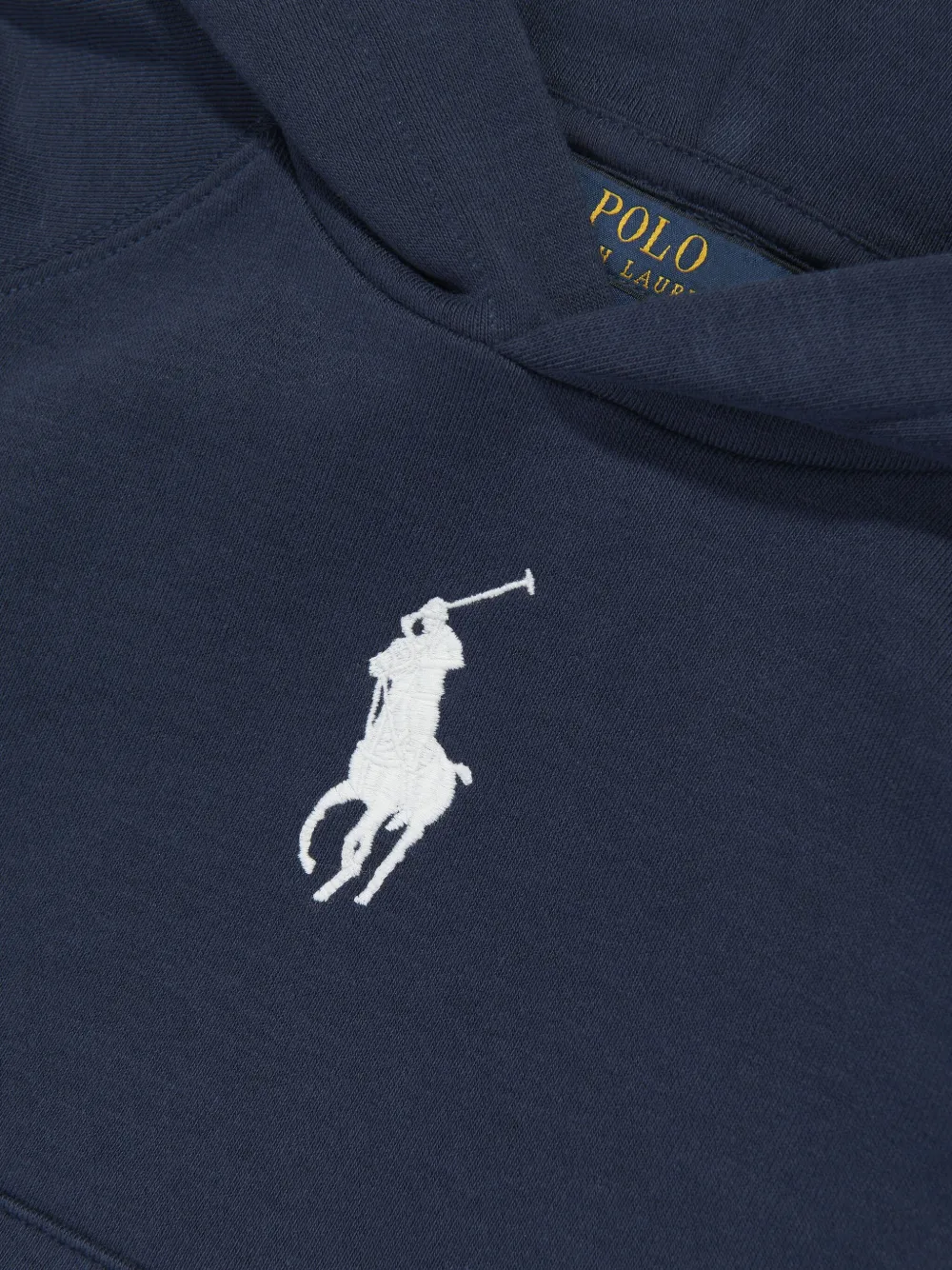 POLO RALPH LAUREN KIDS Hoodie met borduurwerk Blauw