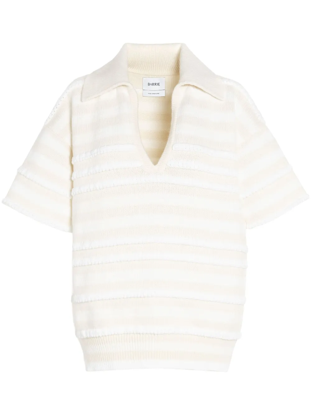 striped polo top