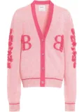 Barrie logo-embellished cardigan - Pink