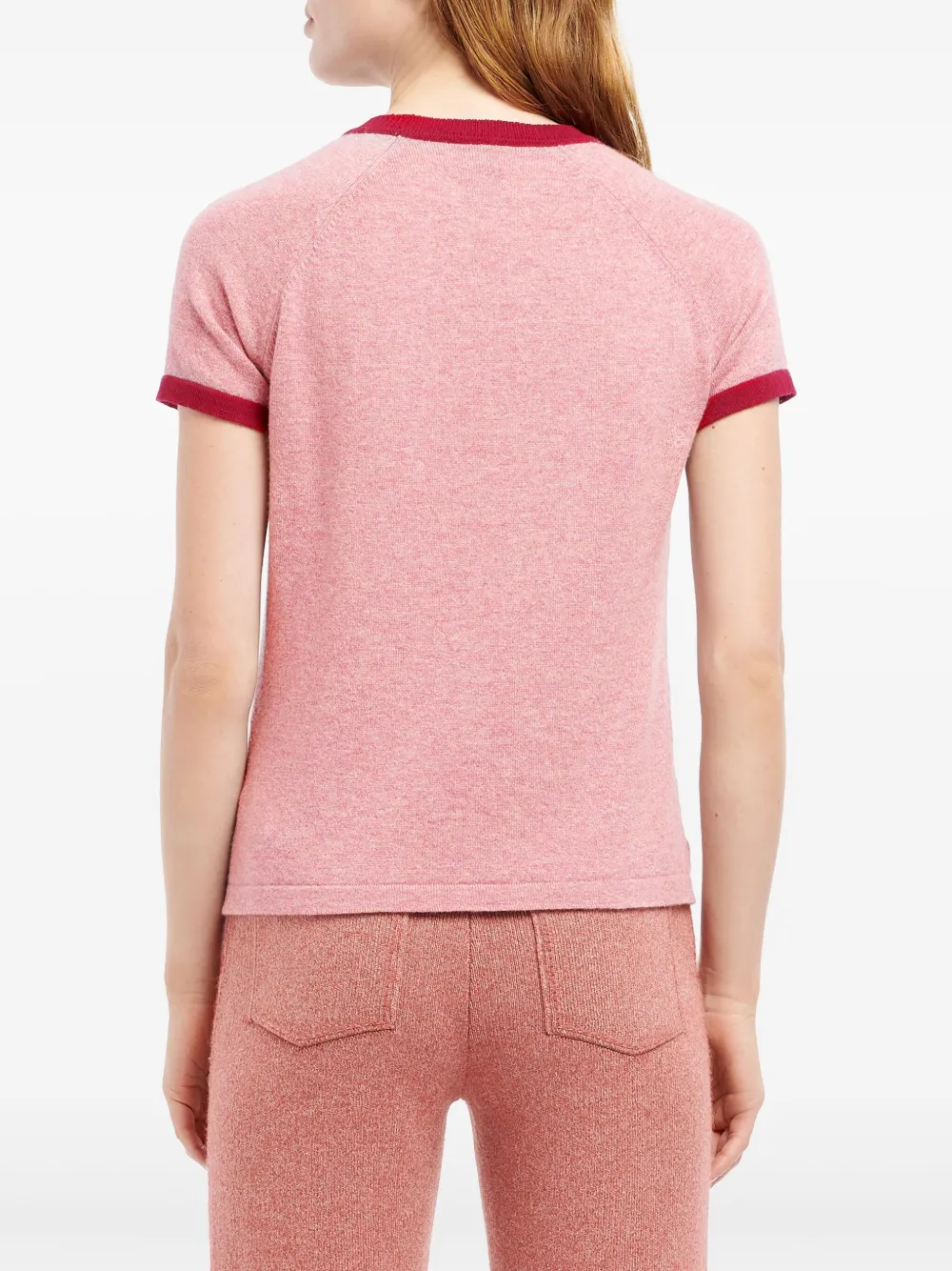 Barrie Kasjmier T-shirt Roze