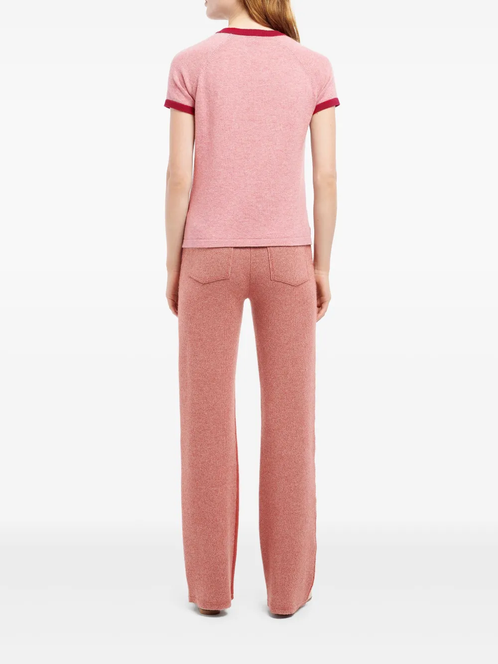 Barrie Kasjmier T-shirt Roze